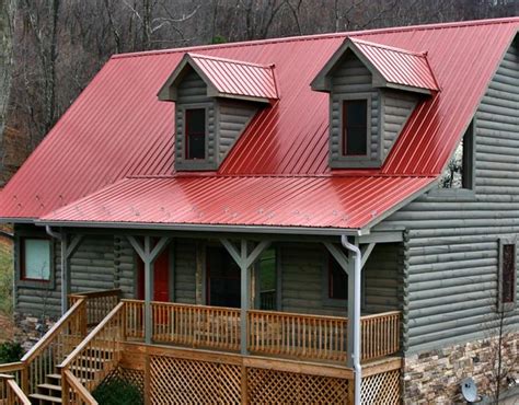 grey metal roofs on red houses|red galvanized metal roof.